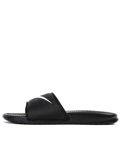 Nike Nike Benassi Swoosh Slide 'Black White' 312618-011