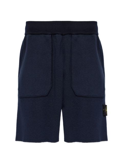 Stone Island logo-patch shorts