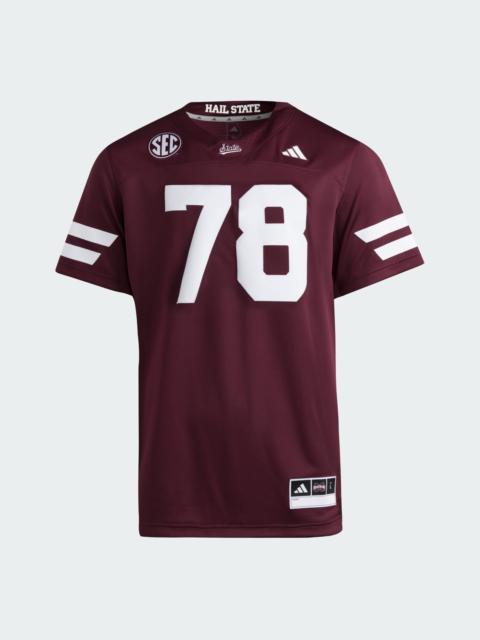 adidas Mississippi State Bulldogs Premier Home Football Jersey