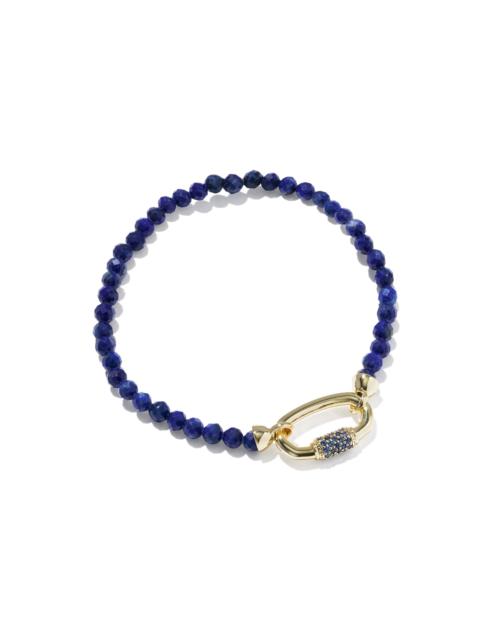 KENDRA SCOTT Emery Gold Beaded Stretch Bracelet