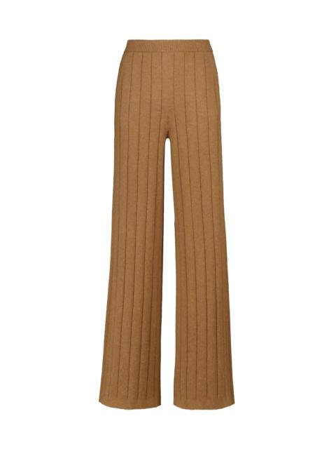 Duca D'Aosta wide-leg cashmere pants