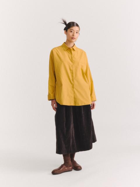 CASEY/CASEY WAGA LS SHIRT - PAPER COT - GOLD