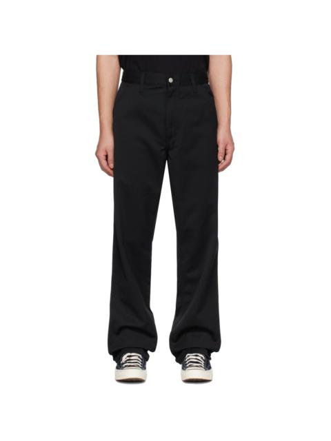 Black Simple Trousers