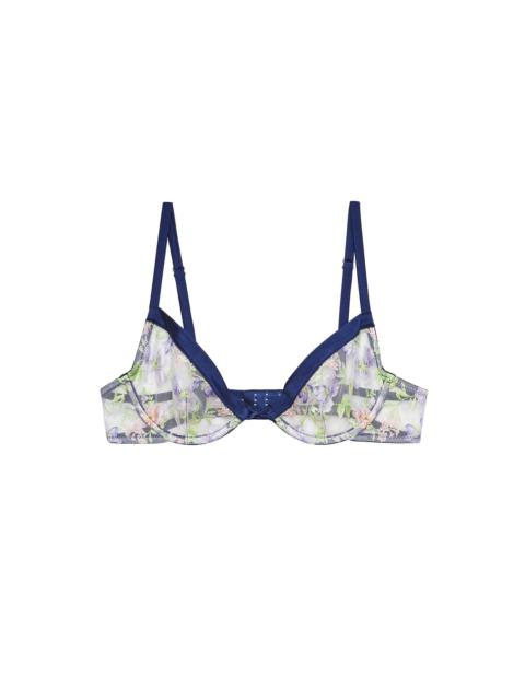 Fleur du Mal Elara Embroidery Demi Bra