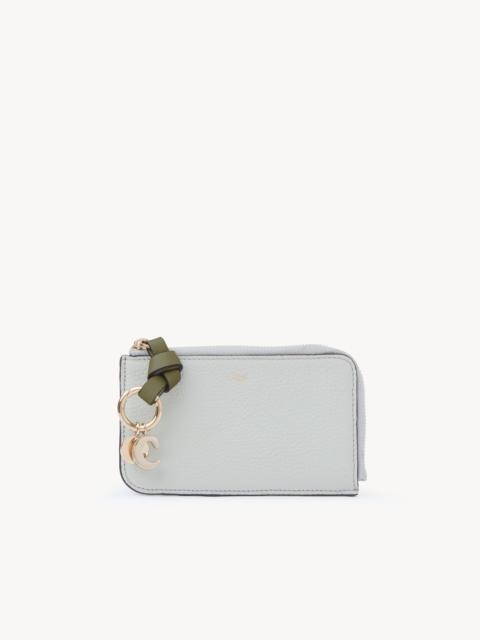Chloé ALPHABET WALLET IN GRAINED LEATHER