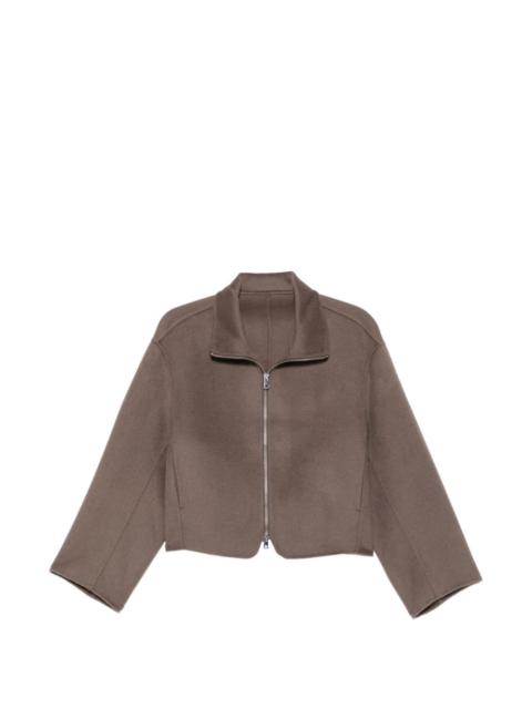 FILIPPA K zip-up wool cropped jacket