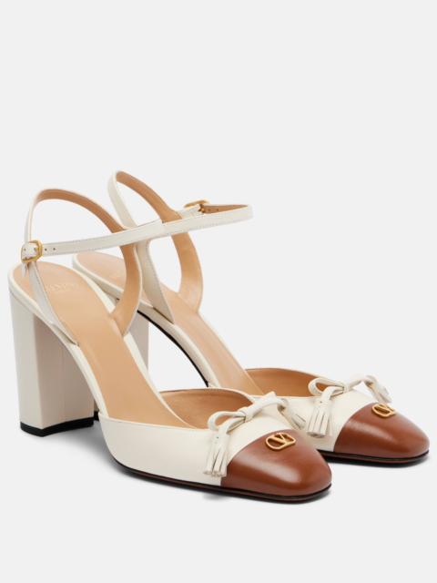 Valentino Valet Du Roi leather pumps