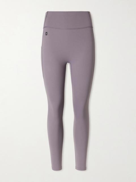 On Studio 7/8 Stretch Recycled-jersey Leggings