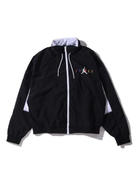 Jordan Air Jordan Sport DNA Colorblock Jacket Black White CD5748-010