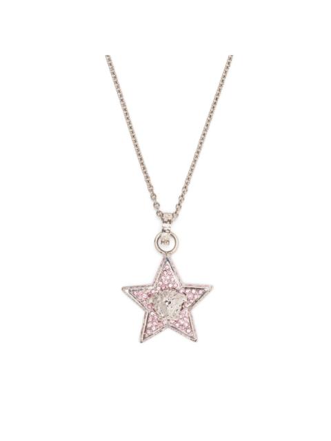 VERSACE star-pendant chain necklace