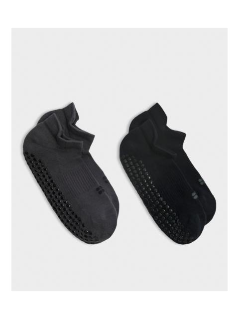 Sweaty Betty Reformer Sneaker Gripper Socks 2 Pack