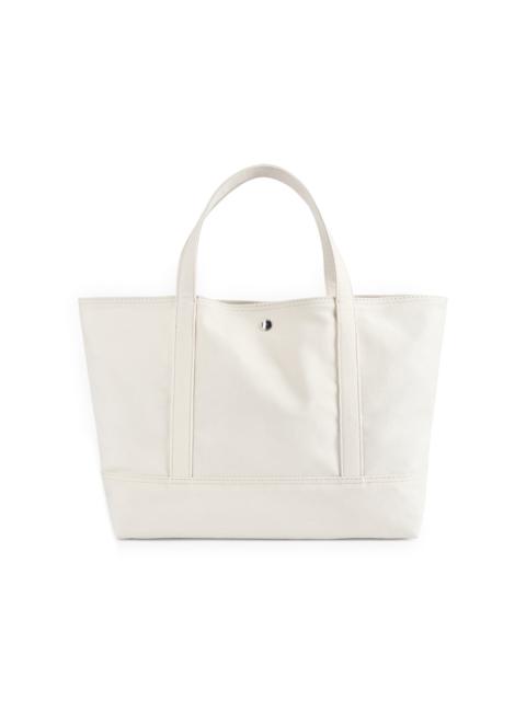 TOTEME Beach Cotton Tote Bag white