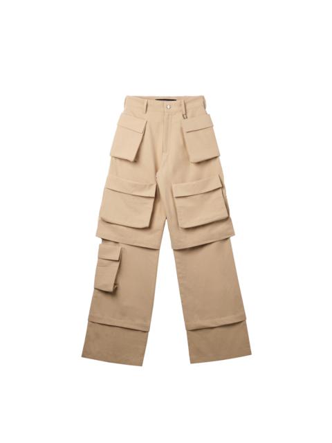 SPENCER BADU Spencer Badu Safari Cargo Pants Beige