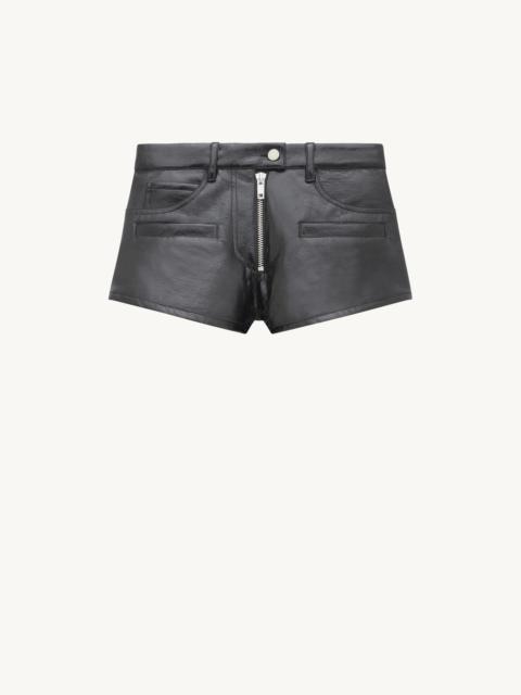 courrèges VINYL HERITAGE SHORT