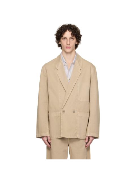 Lemaire Beige Workwear Blazer