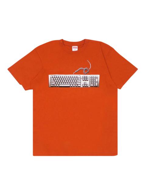 Supreme Keyboard Tee 'Rust'