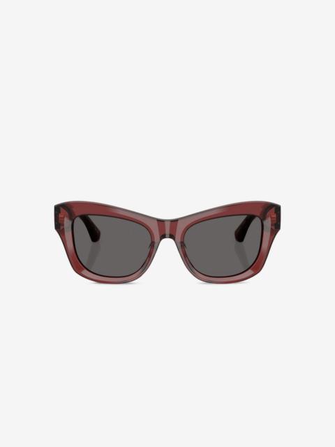 Burberry BE 4442U cat-eye acetate sunglasses