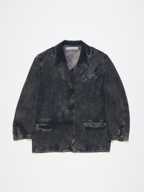 Acne Studios Single breasted jacket - Black/beige