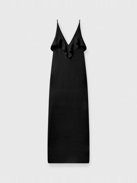 Stella McCartney Ruffle Tier V-Neck Dress