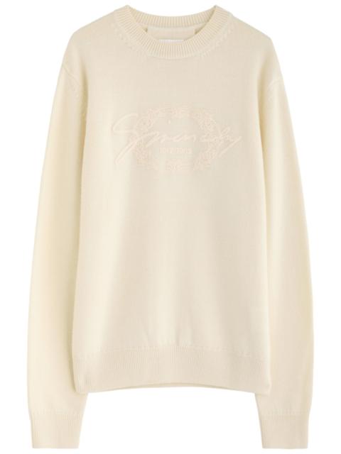 Givenchy Givenchy Logo-embroidered Wool Jumper