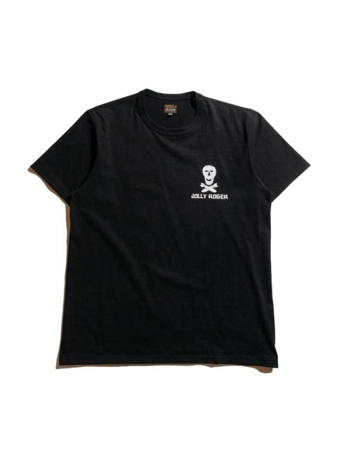 The Real McCoys MC25004 Military Tee / Jolly Roger, Best Damn Group Black