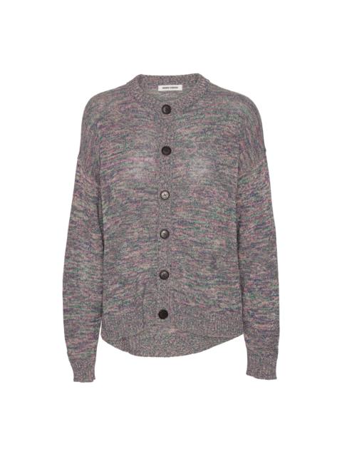 HENRIK VIBSKOV SILK NET CARDIGAN - MULTI PAPAVERO