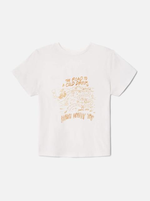RE/DONE Classic "Death Valley Tap" Tee - Vintage White