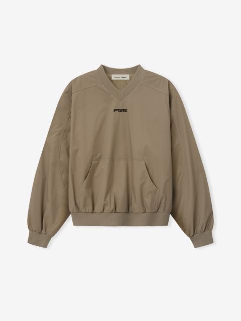 ESSENTIALS Womens Pullover Track Jacket