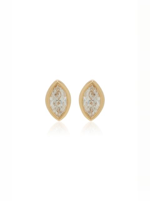 ANITA KO Seraphina 18K Yellow Gold Diamond Earrings