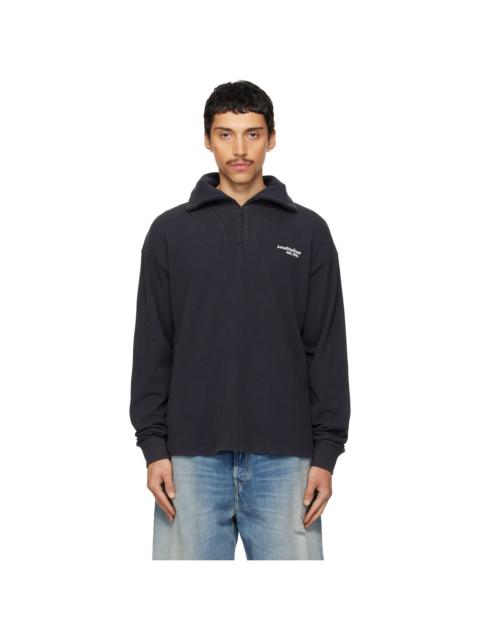 Acne Studios Zipper sweater - Acne Studios x Kappa - Black
