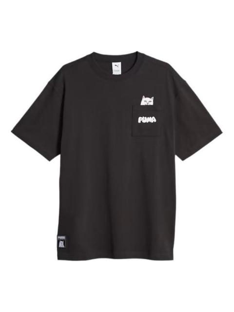 PUMA x RIPNDIP SS23 Logo T-shirt 'Black' 622195-01