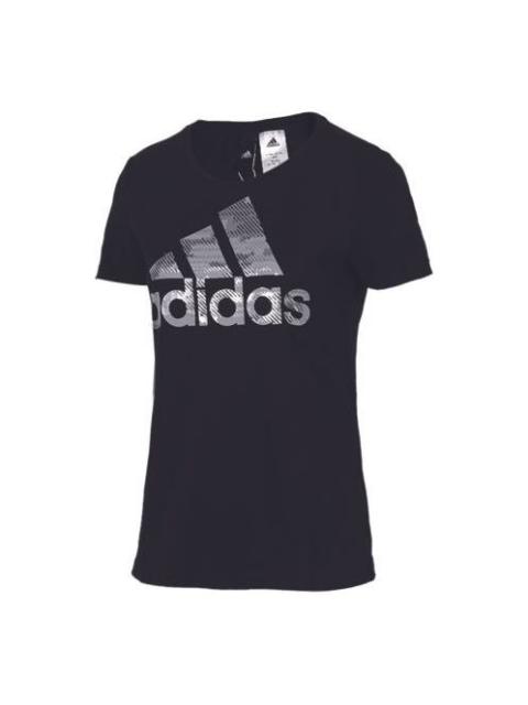 adidas (WMNS) adidas Training Round Neck Short Sleeve Black CD1952