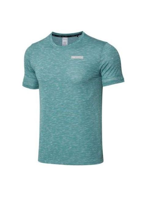 Li-Ning Quick-Drying Running T-shirt 'Water Blue' ATSR049-5