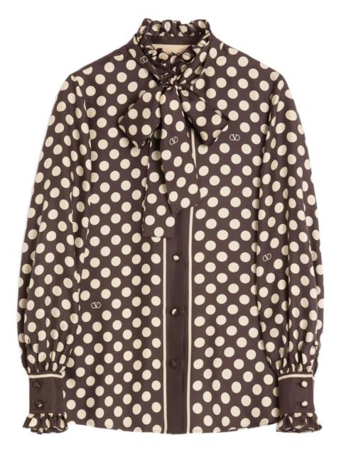 Plusdepois ruffled shirt