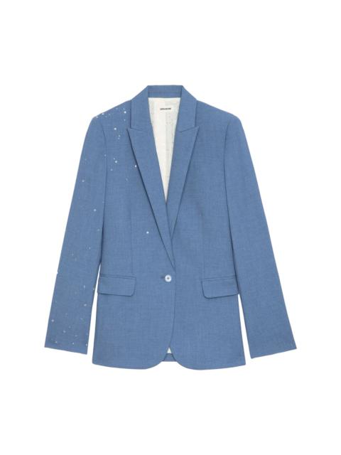 Zadig & Voltaire Strass Valse blazer