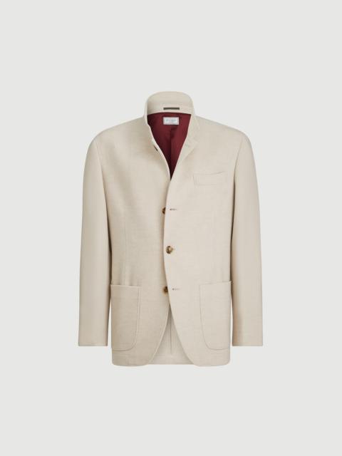Brunello Cucinelli Lightweight water-resistant cashmere outerwear blazer