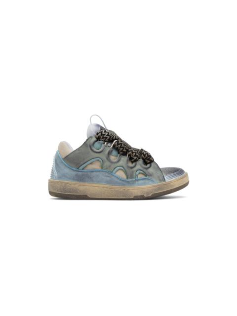 SSENSE Exclusive Blue Curb Sneakers