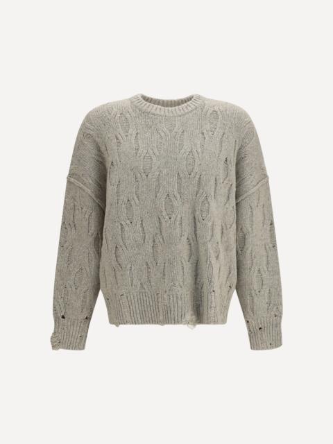 REPRESENT Wool-blend Crewneck Sweater