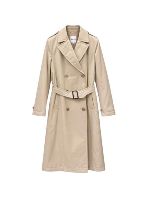 Aspesi double-breasted belted trench coat