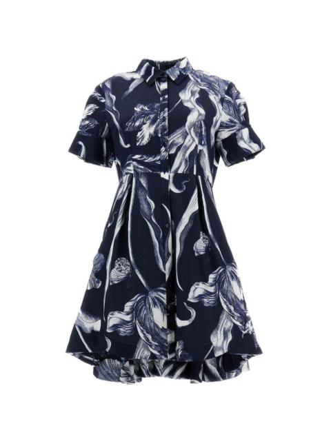 Erdem floral print A-line dress