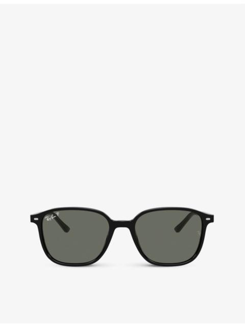 Ray-Ban RB2193 Leonard acetate square-frame sunglasses
