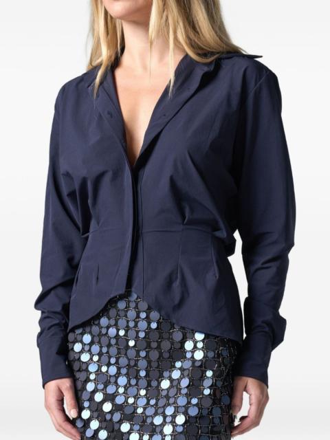 JBQ Ander gathered-detail shirt