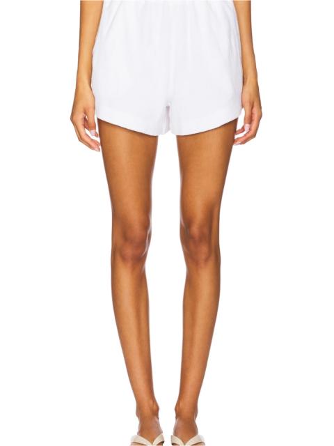 THE GREAT. Microterry Swing Short