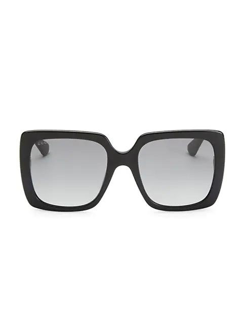 GUCCI 54MM Square Sunglasses
