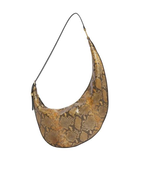 AMBER PYTHON DOT SMALL HOBO BAG