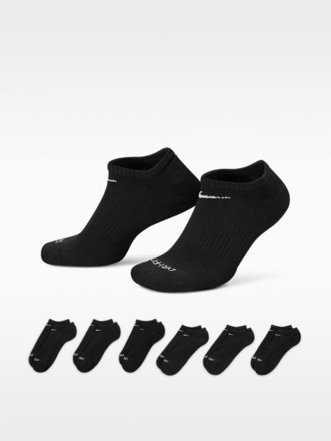 Nike Nike Everyday Plus Cushioned Training No-Show Socks (6 Pairs)
