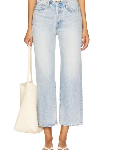 PISTOLA Cassie High Rise Crop Straight