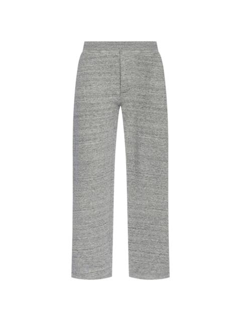 logo-print cotton track pants