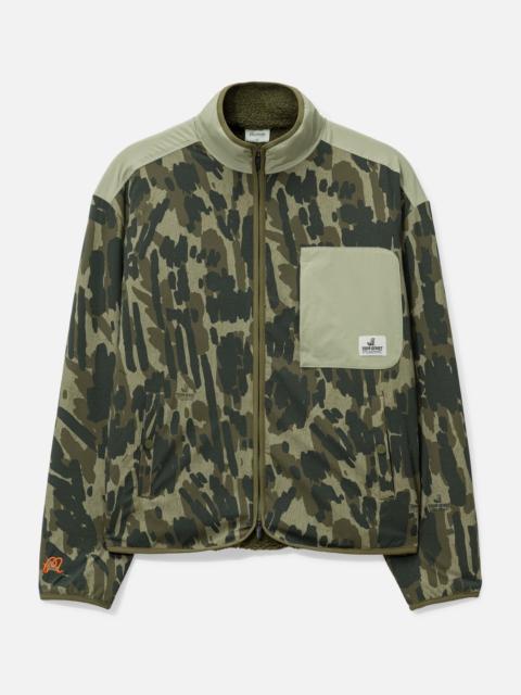 malbon TOUR DIVOT CAMO SHERPA JACKET