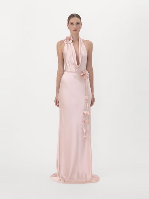 SAU LEE DELPHINE SATIN GOWN